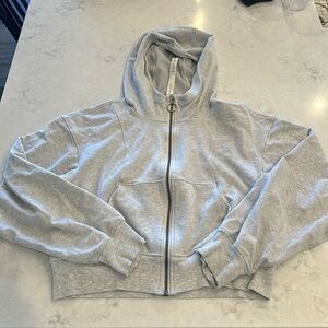 Crop full zip lulu lemon jacket